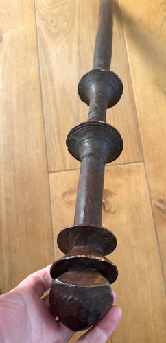 Antique wooden hand carved - hand,