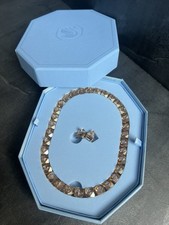 Swarovski Crystal Matrix tennis Spiked Crystal All Around Necklace Brand new❤️