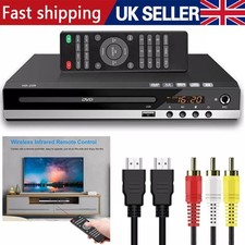 DVD Player Region Free with Remote Control USB Multi Region & HDMI/AV Cable  UK