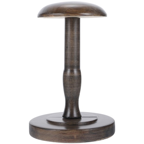 Wooden hat stand display - wooden,