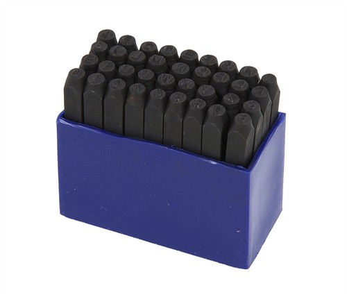 4mm 36pc letter number stamp - 36pc, &