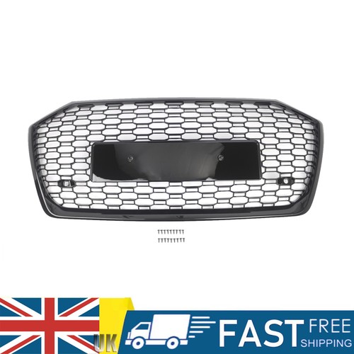 Gloss black front main - main, grille