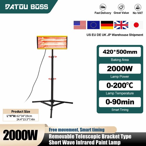 Infrared 2000w paint curing - 2000w,