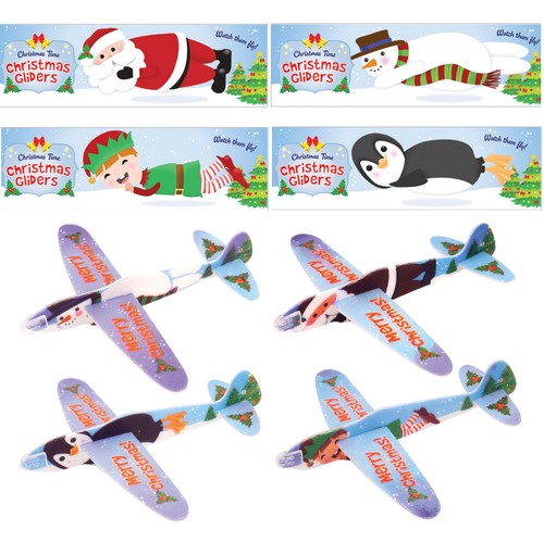 Xmas glider plane christmas - xmas,