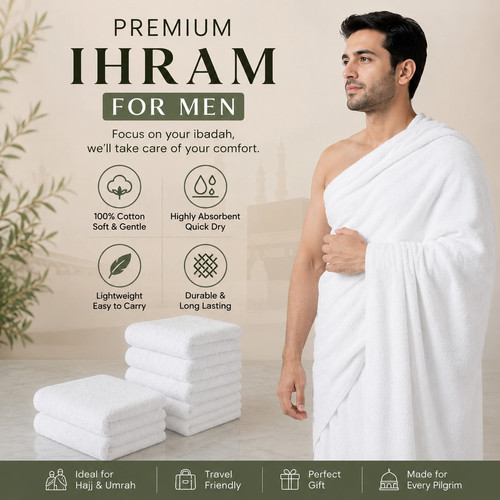 Ihram clothing for men hajj - clothing,