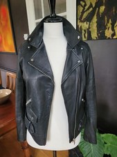 ZARA Basic Black Sheep Leather