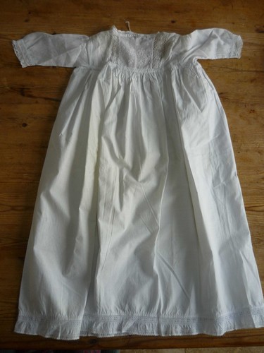 Vintage christening gown early - vintage,