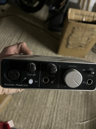 Focusrite itrack solo usb - focusrite,