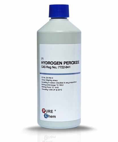 Hydrogen peroxide 500ml - hydrogen,
