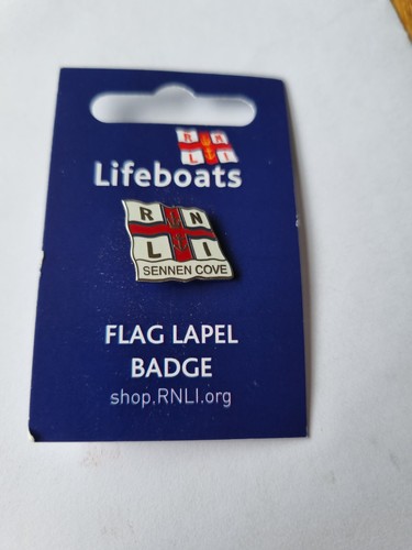Rnli lifeboats flag - pin, badge