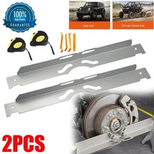 2Pcs Wheel Alignment Tool Toe Plates Accurate Measurements with 2 Tape Measures*