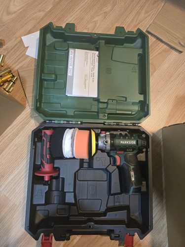 Parkside 12v cordless polisher - 12v,