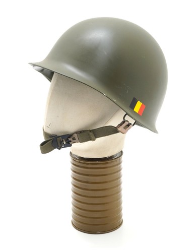 Belgian army helmet m51 - belgian, steel