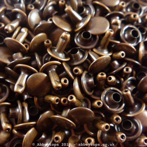 Double cap rivets 6x5 - 6x5, 9x8