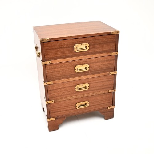 Antique mahogany military - antique,