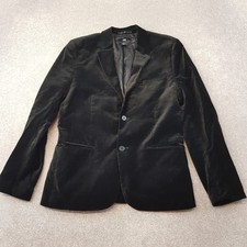 H&M Mens Jacket 40 Black