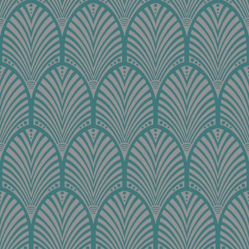 Geometric wallpaper metallic - wallpaper,