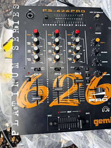 Gemini 626pro analogue dj - analogue,