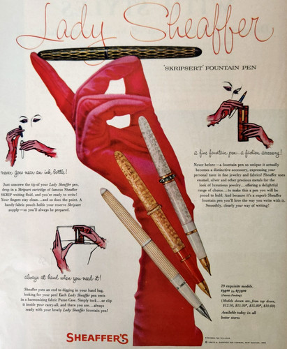 Glove lady sheaffer skripsert - sheaffer,