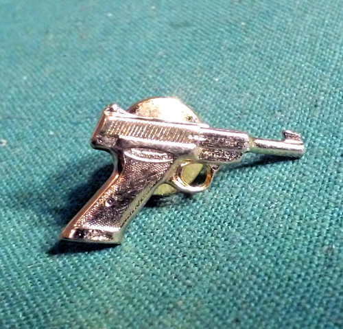 Vintage luger like gun figural - gun,