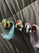 Vintage Micro Little Beauties Multi Toys Corp MTC 1988 Pony lot of 3