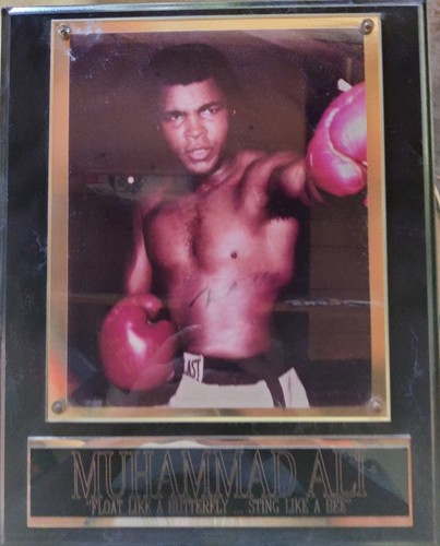 Autographed photo muhammad - photo,