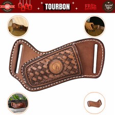 TOURBON Leather Folding Blade