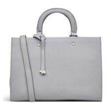 RADLEY GREY LEATHER HANDBAG