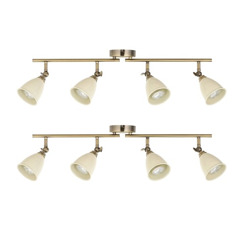 Set antique brass ceiling - set,
