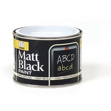 Matt Black Paint Board School
