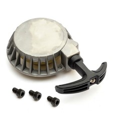 Pull Start Short Metal Silver