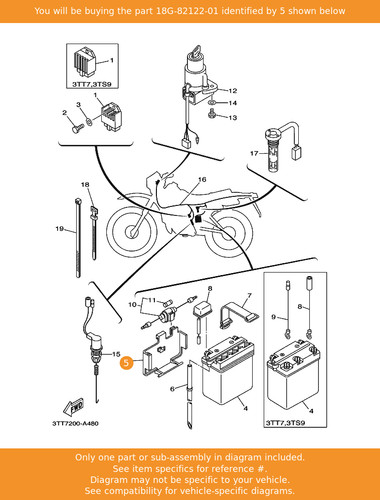 Yamaha seat battery - seat,,