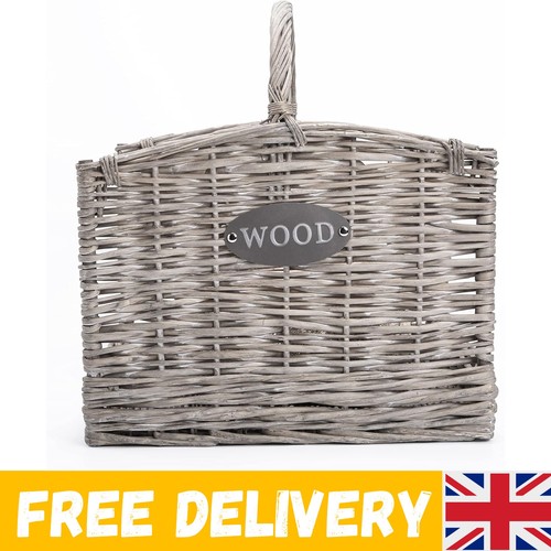 Medium grey washed wicker - washed,