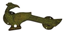 Peacock Shape Antique Victorian Style Handcrafted Brass Door Handle Home Decor