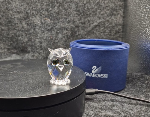 Swarovski crystal mini owl - crystal,