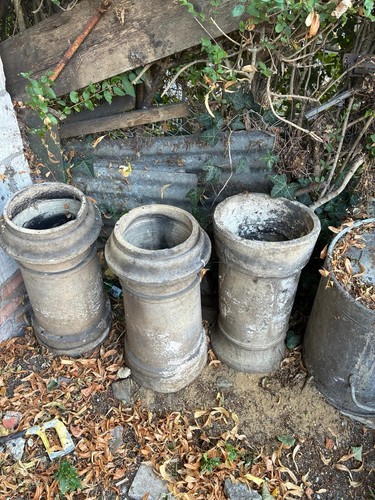 Buff clay cannon - -style, chimney
