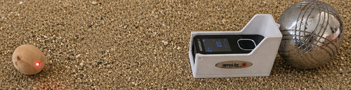 Laser petanque measure - petanque,