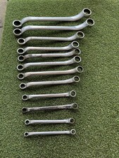 12 X BRITOOL AF RING  SPANNERS  AS LISTED BELOW