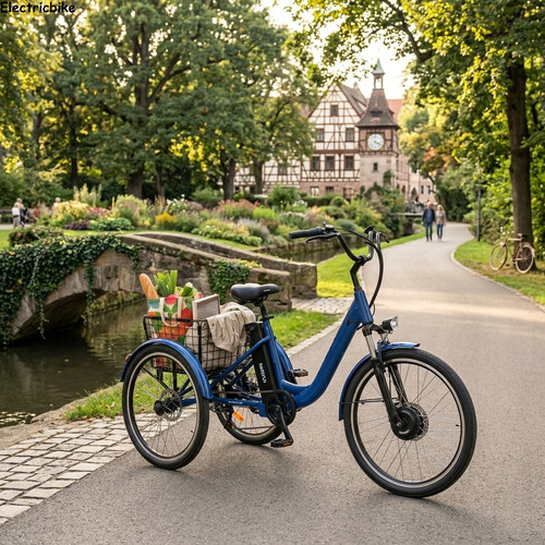 Electric tricycle adult - adult, 24