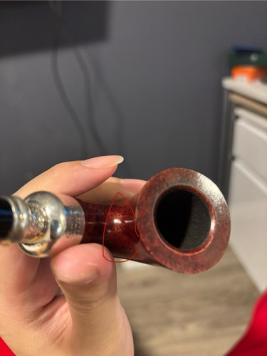 Peterson red spigot pipe - red, 05