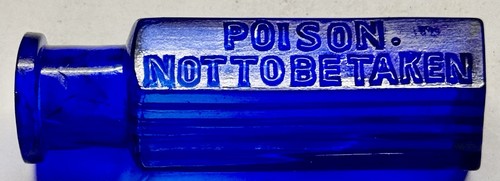 Rare 1890 victorian poison - victorian,