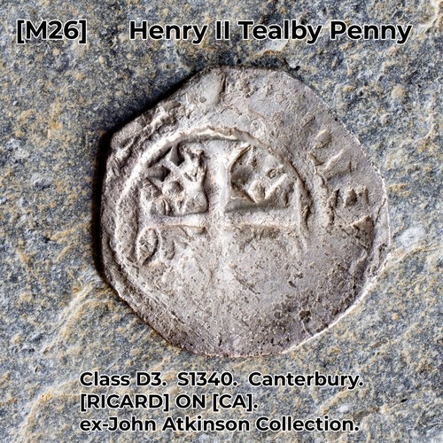 Henry silver tealby penny - silver,