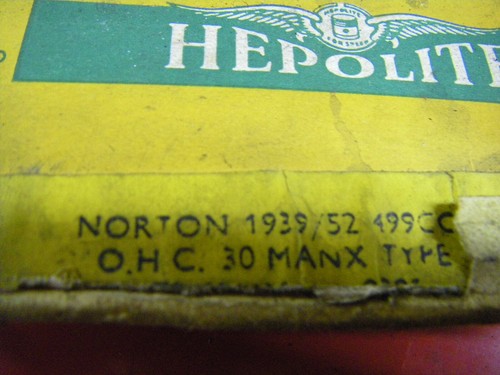 Norton manx piston rings - rings, (+30)