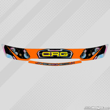 CRG 2018 STYLE HELMET VISOR STICKERS/STRIPS - KARTING