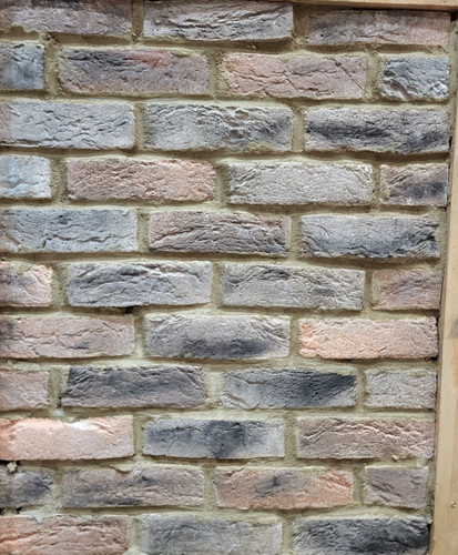 Weathered blend veneer brick - veneer,