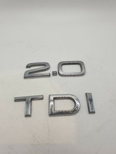 Genuine OE Audi A4 Rear Tailgate TDI 2.0 Badges Emblem