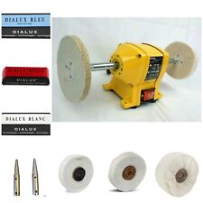 6" Bench Polishing Machine - Polisher Jewellery Gold Silver Platinum  Dialux