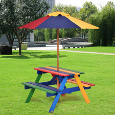 4 Seat Kids Picnic Table w/