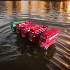 Diecast London Buses x5 (B25)