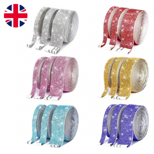 Self adhesive bling silver - self,
